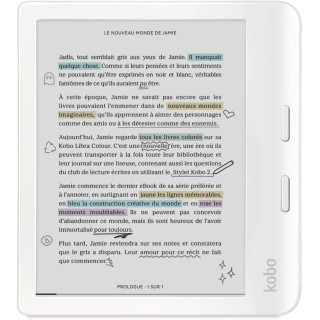 Liseuse KOBO Libra Couleur 7 32Go WiFi/BTO/USB-C * Noir nwrtz