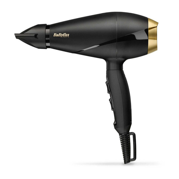 BABYLISS Sèche-Cheveux Power Pro 2000 Noir/Doré - BABYLISS - 6704E