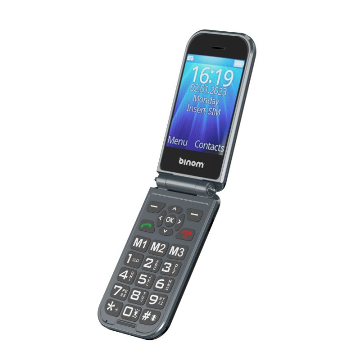 Binom X3 Senior Flip Phone