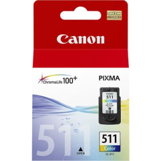 CANON CL-511 - Cartouche d'impression - 1 x couleur (cyan, magenta (col/96) nwrtz