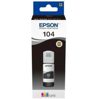 EPSON 104 EcoTank Pigment black ink bottle nwrtz