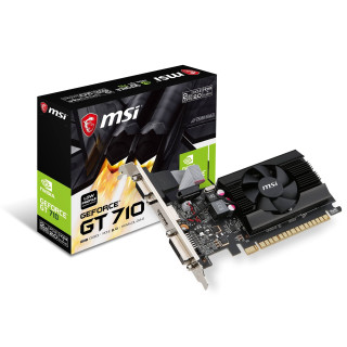 MSI GT710 2GD3H LP GF710 2GB DL-DVI-D HDMI VGA LOW PROFILE