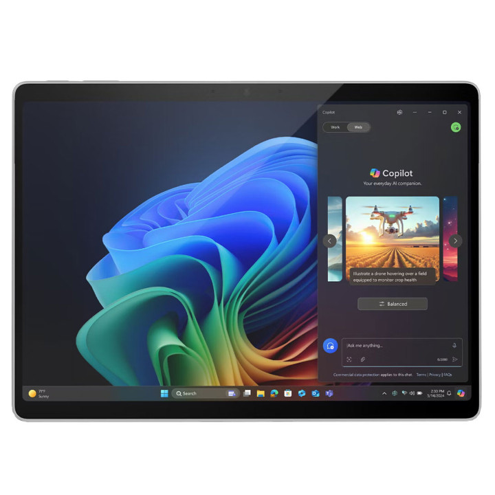 Microsoft Pro Copilot+ PC 11ème Edition 5G - Platine (EP2-08261)