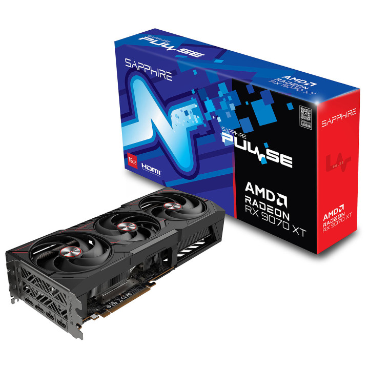 SAPPHIRE PUlse AMD Radeon RX 9070 XT 16GB